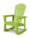 POLYWOOD South Beach Rocking Chair in Lime