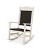 POLYWOOD Presidential Woven Rocking Chair in Sand / Cahaba