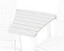 POLYWOOD 600 Series Angled Adirondack Dining Connecting Table in White