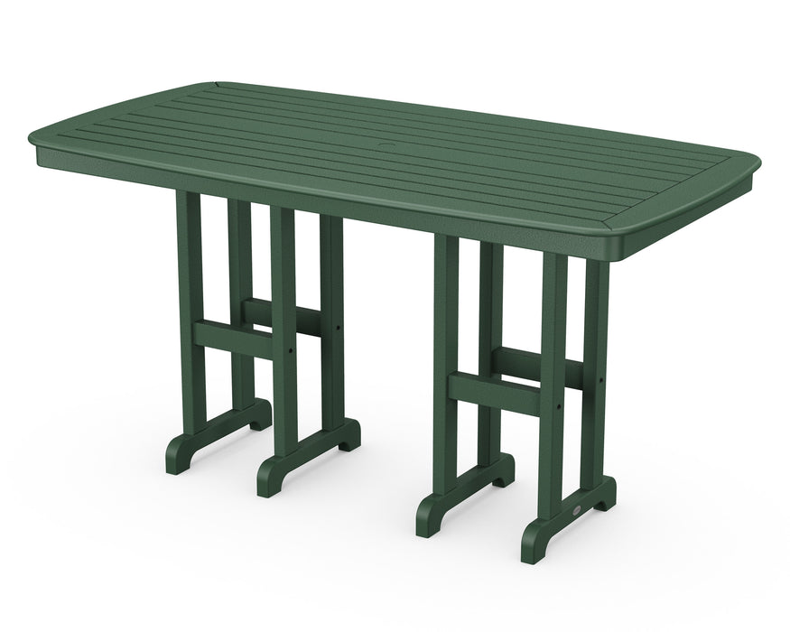 POLYWOOD Nautical 37" x 72" Counter Table in Green
