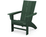 POLYWOOD® Modern Curveback Adirondack Chair in Green