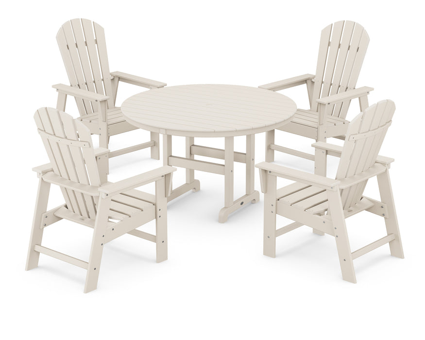 POLYWOOD South Beach 5-Piece Dining Set in Sand