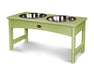 POLYWOOD Pet Feeder in Lime