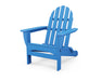 POLYWOOD Classic Folding Adirondack Chair in Pacific Blue