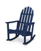 POLYWOOD Classic Adirondack Rocking Chair in Navy