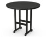 POLYWOOD Round 48" Bar Table in Black
