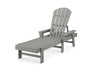 POLYWOOD South Beach Chaise in Slate Grey