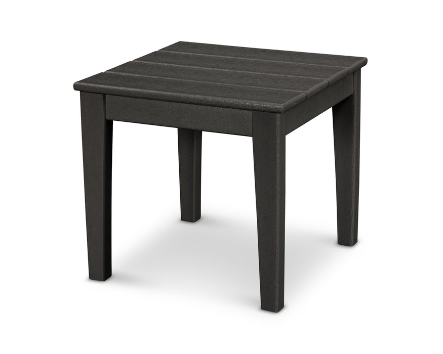 POLYWOOD Newport 18" End Table in Black