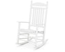 POLYWOOD Jefferson Rocking Chair in White