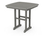 POLYWOOD Nautical 31" Dining Table in Slate Grey