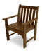 POLYWOOD Vineyard Garden Arm Chair in Teak