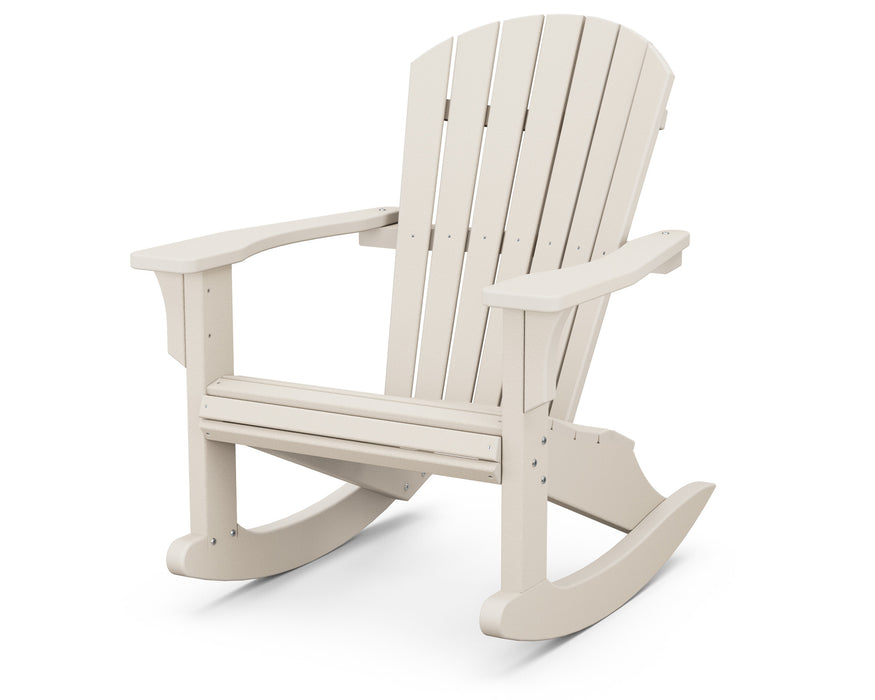 POLYWOOD Seashell Rocking Chair in Sand