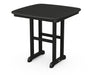 POLYWOOD Nautical 31" Dining Table in Black