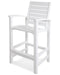 POLYWOOD Signature Bar Chair in White