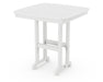 POLYWOOD Nautical 37" Counter Table in White