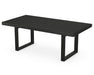 POLYWOOD EDGE 39" x 78" Dining Table in Black