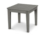 POLYWOOD Newport 18" End Table in Slate Grey