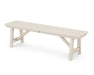 POLYWOOD Rustic Farmhouse 60" Backless Bench in Sand
