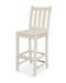 POLYWOOD Traditional Garden Bar Side Chair in Sand