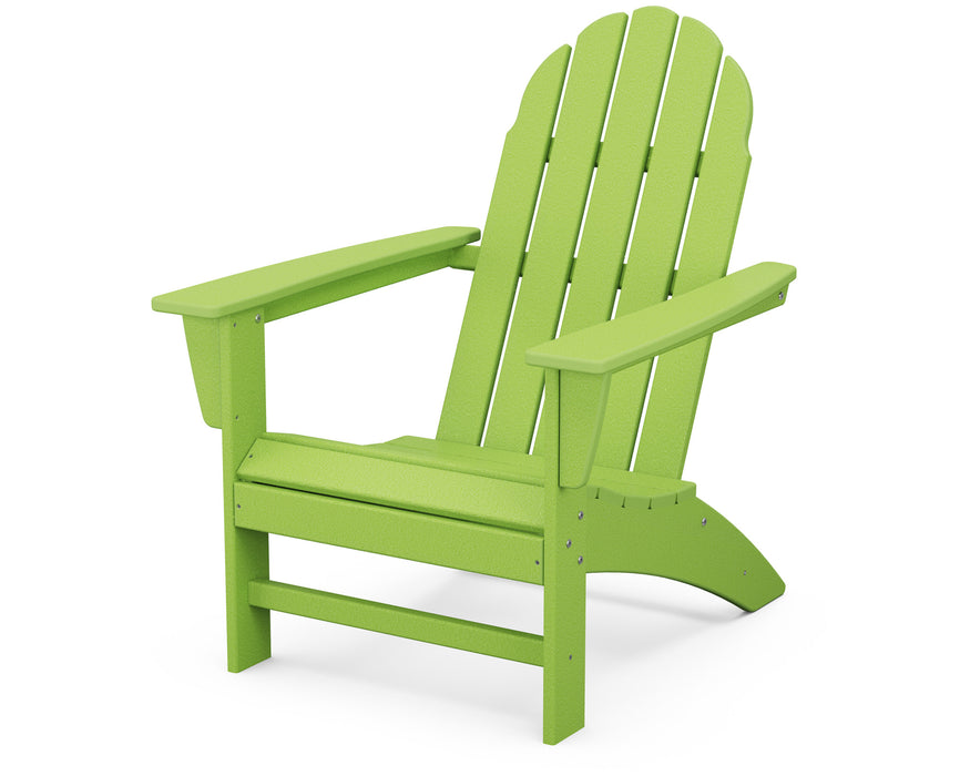 POLYWOOD Vineyard Adirondack Chair in Lime