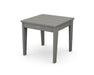 POLYWOOD Newport 18" Side Table in Slate Grey