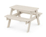 POLYWOOD Kids Outdoor Picnic Table in Sand