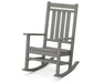 POLYWOOD Estate Rocking Chair in Slate Grey