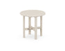 POLYWOOD Round 18" Side Table in Sand