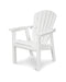 POLYWOOD Seashell Dining Chair in White