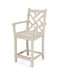 POLYWOOD Chippendale Counter Arm Chair in Sand