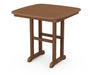 POLYWOOD Nautical 31" Dining Table in Teak