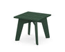 POLYWOOD Riviera Modern Side Table in Green