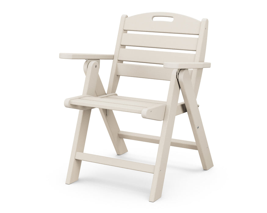 POLYWOOD Nautical Lowback Chair in Sand