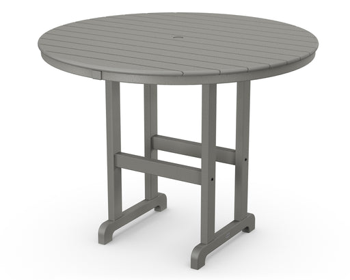 POLYWOOD Round 48" Counter Table in Slate Grey