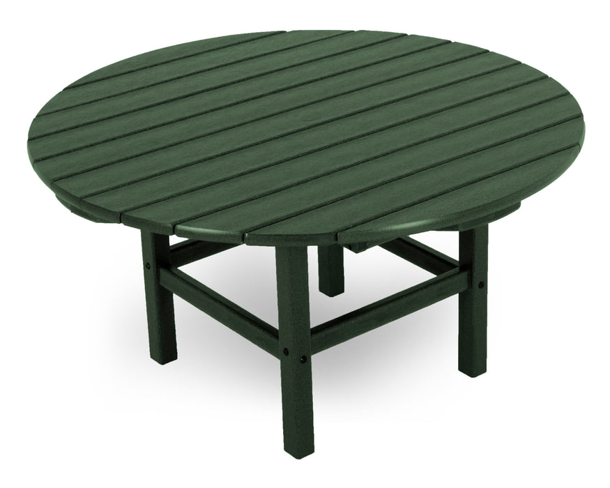POLYWOOD Round 38" Conversation Table in Green