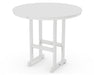 POLYWOOD Round 48" Bar Table in White