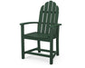 POLYWOOD Classic Adirondack Dining Chair in Green
