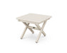 POLYWOOD Square 18" Side Table in Sand