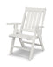 POLYWOOD Vineyard Folding Dining Chair in White