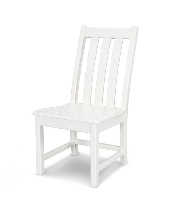 POLYWOOD Vineyard Dining Side Chair in White