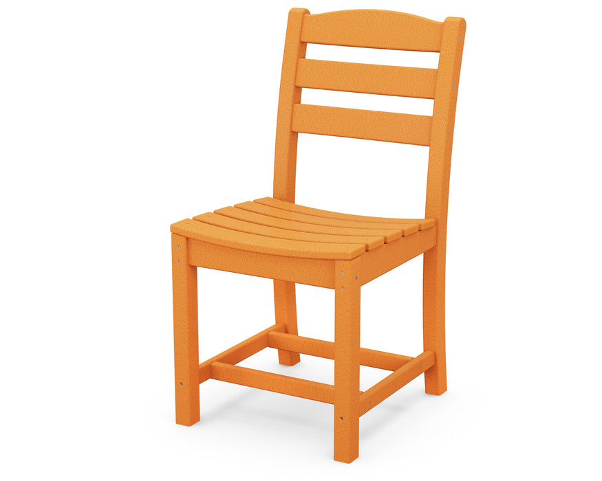 POLYWOOD La Casa Café Dining Side Chair in Tangerine