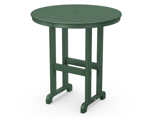 POLYWOOD Round 36" Counter Table in Green