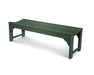 POLYWOOD Traditional Garden 60" Backless Bench in Green
