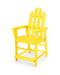 POLYWOOD Long Island Counter Chair in Lemon