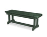 POLYWOOD Park 48" Backless Bench in Green