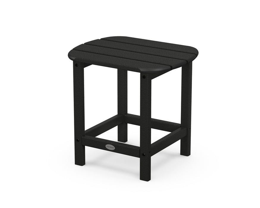 POLYWOOD South Beach 18" Side Table in Black