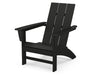 POLYWOOD® Modern Adirondack Chair in Black