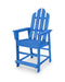 POLYWOOD Long Island Counter Chair in Pacific Blue