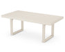 POLYWOOD EDGE 39" x 78" Dining Table in Sand