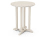 POLYWOOD Traditional 24" Round Dining Table in Sand